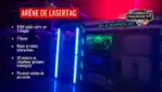 District 1 Lasertag - lancer de la hache - arcades 
