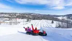 Glissades sur tube du Sommet Saint-Sauveur