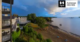 Auberge des îles, affilié à HYVI sur les rives du Lac St-Jean