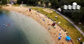 Parc régional des Îles-de-Saint-Timothée - Une plage aux eaux turquoises